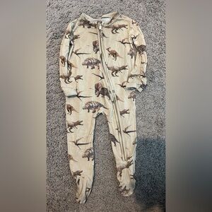 Posh Peanut Dino Print Kids Footie
